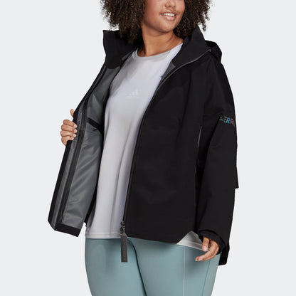 Women's adidas Terrex CT MYSHELTER RAIN.RDY Jacket (Plus Size)