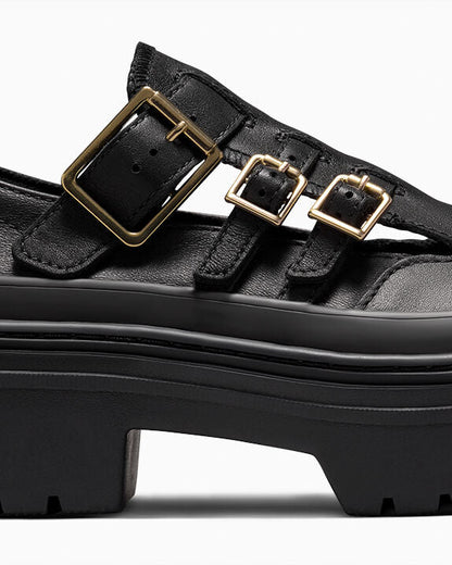 Chuck Taylor All Star Lugged Heel Mary Jane Platform Low Top