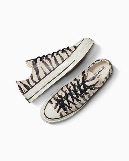 Chuck 70 Glow-In-The-Dark Zebra Print Low Top