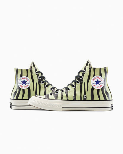 Chuck 70 Glow-In-The-Dark Zebra Print High Top