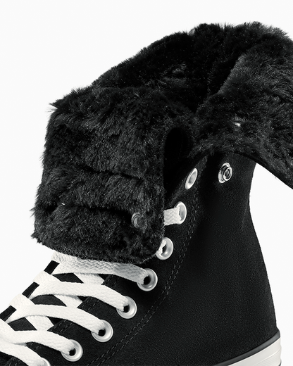 Chuck Taylor All Star Fold Over XHi Faux Fur