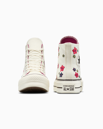 Chuck Taylor All Star Lift Platform Flowers
