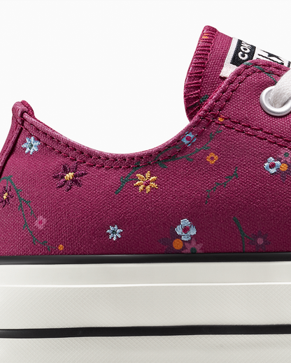 Chuck Taylor All Star Lift Platform Floral Patchwork
