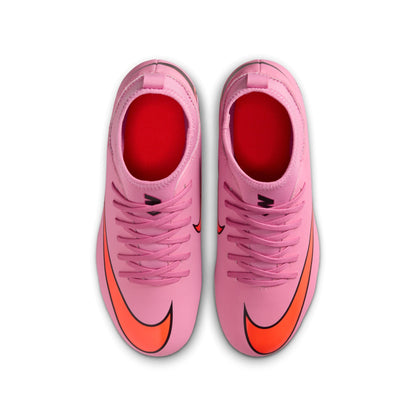 Nike Jr. Mercurial Superfly 10 Club Little/Big Kids' Multi-Ground High-Top Soccer Cleats