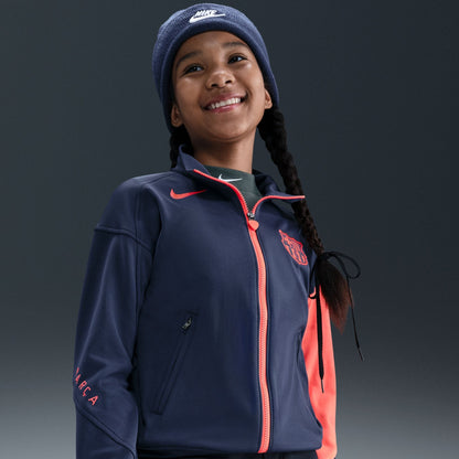 FC Barcelona Academy Pro Third Big Kids' Nike Dri-FIT Total 90 Soccer Anthem Jacket
