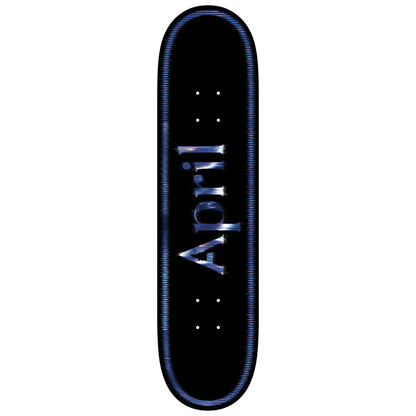 April Skateboard Deck Twin Og Logo Fractured 8.5" x 32.25"