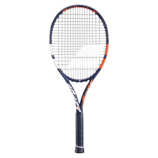 Babolat Boost Drive Tennis Racquet Blue Orange Prestrung