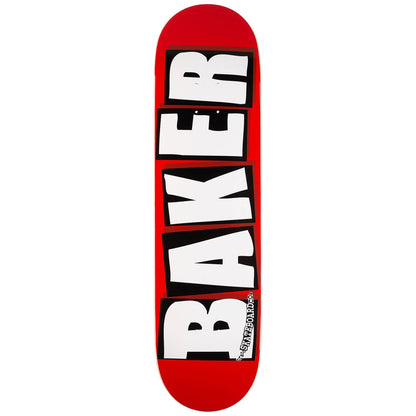 Baker Deck Brand Logo White 8.125"