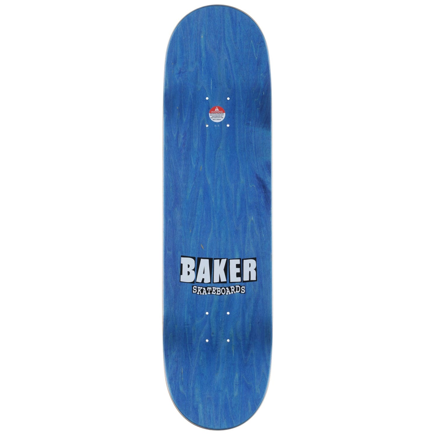 Baker Deck Brand Logo White 8.5"
