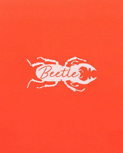 BEETLE 5'5 Soft Top Surfboard - Red/White