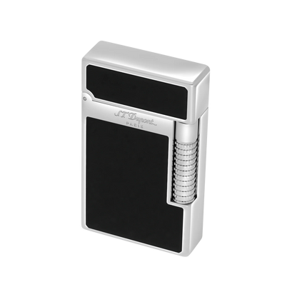 S.T. DUPONT LE GRAND Natural Lacquer Black Lighter/Briquet C23010