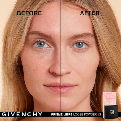 Givenchy Prisme Libre Mat Finish & Enhanced Radiance Loose Powder 4 In 1 Harmony - # 2 Satin Blanc  4x3g/0.105oz