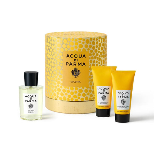 Acqua Di Parma Colonia Unisex Set Eau De Cologne 100ml & Hand & Body Wash 75ml & Hand & Body Lotion 75ml