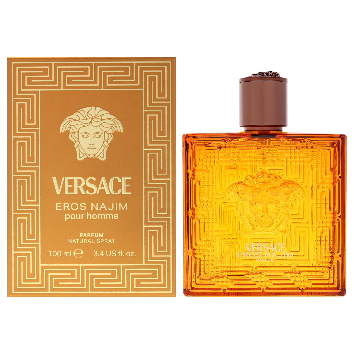 Versace Eros Najim by Versace for Men - 3.4 oz Parfum Spray