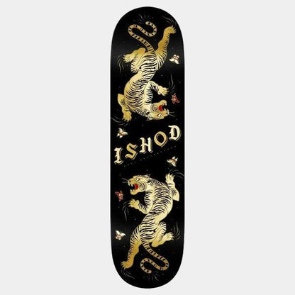 Real Skateboards Ishod Wair Cat Scratch Twin Tail DBX Basalt Deck 8.5"