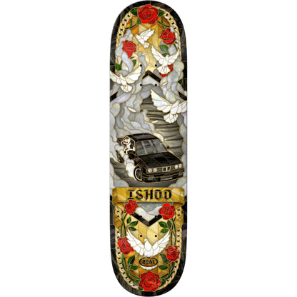 Real Skateboard Deck Ishod Cathedral Twin Gold 8.25" x 31.8"