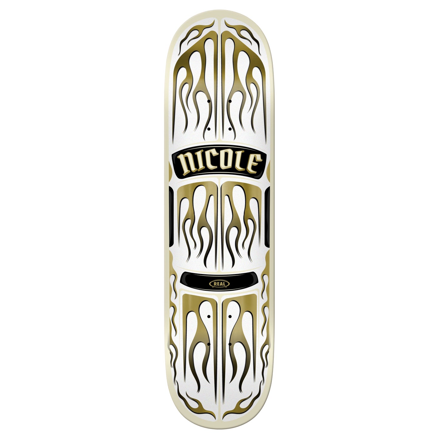 Real Skateboard Deck Nicole Hause Ember 8.5" x 31.85"