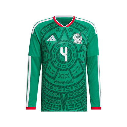 Mexico 26 Home Long Sleeve Jersey