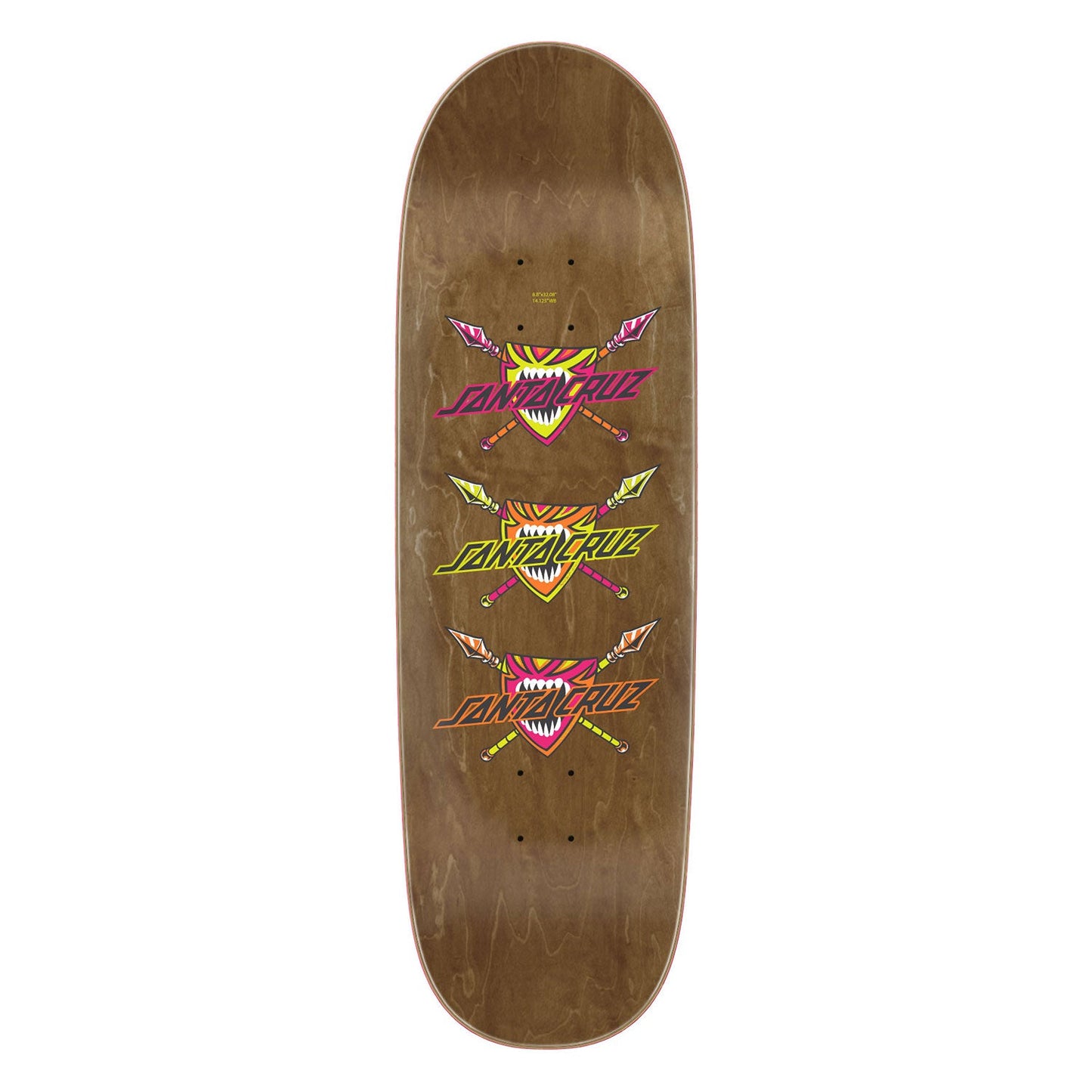 Santa Cruz Skateboard Deck Salba Firedance 8.8" x 32.08"