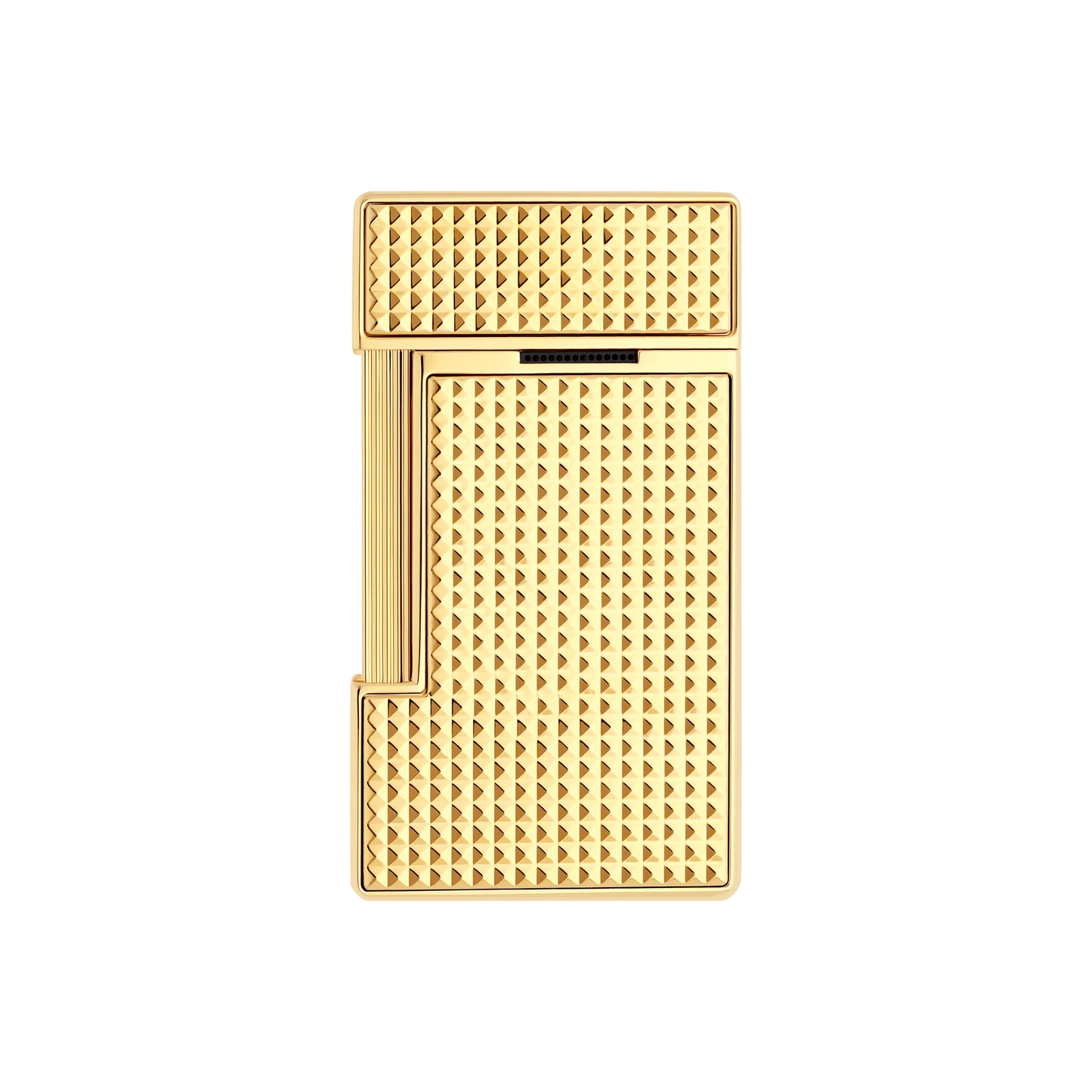 S.T. DUPONT SLIMMY DIAMOND HEAD GOLD LIGHTER/BRIQUET 028009