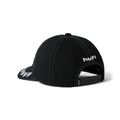 Huf X Spider-Man Venom Snapback Hat - Washed Black