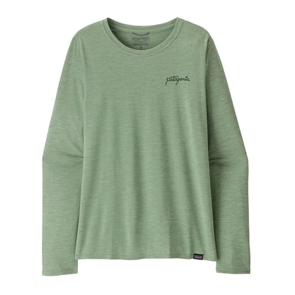 Patagonia W's L/S Capilene Cool Daily Graphic Shirt - Waters