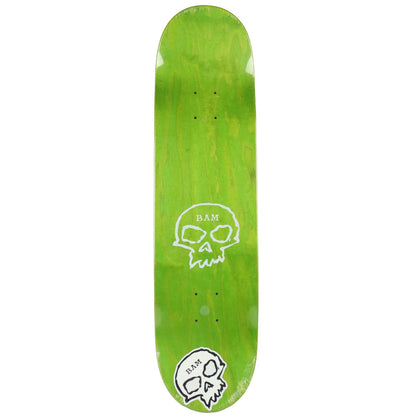 Zero Skateboard Deck Bam Margera 3 Stigoi Skull 8.25" x 31.9"