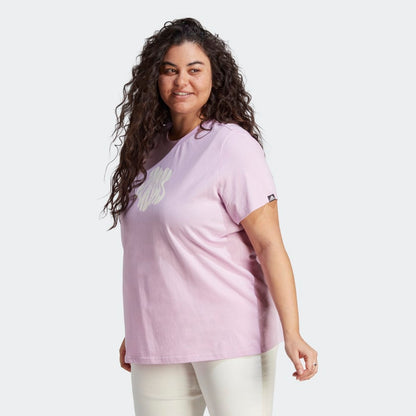 Women's adidas Floral Graphic Tee (Plus Size)