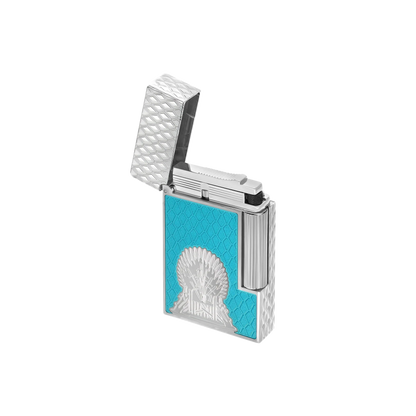 S.T. DUPONT Ligne 2 Lacquered Game of Thrones Icy Blue Lighter/Briquet C16412