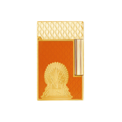 S.T. DUPONT Ligne 2 Lacquered Game of Thrones Fire Orange Lighter/Briquet C16413