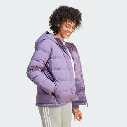 Women's adidas Helionic Hooded Down Jacket
