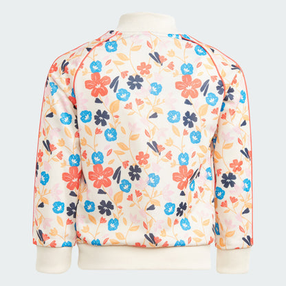 Kids' adidas Floral SST Track Suit