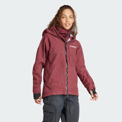 Women's adidas Terrex Techrock 3L Post-Consumer Nylon RAIN.RDY Jacket