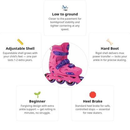 Seba STJ Pink Kids Skates