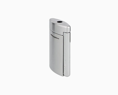 S.T. DUPONT Minijet Brushed Chrome Lighter/Briquet 010807