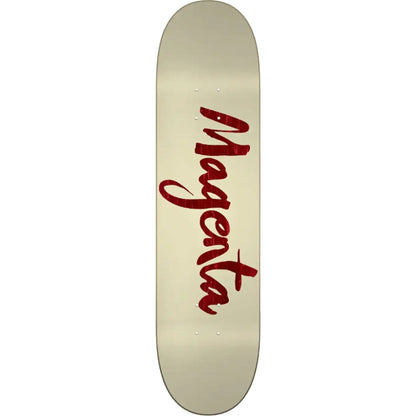 Magenta Brush Team Skateboard Deck 8.5"