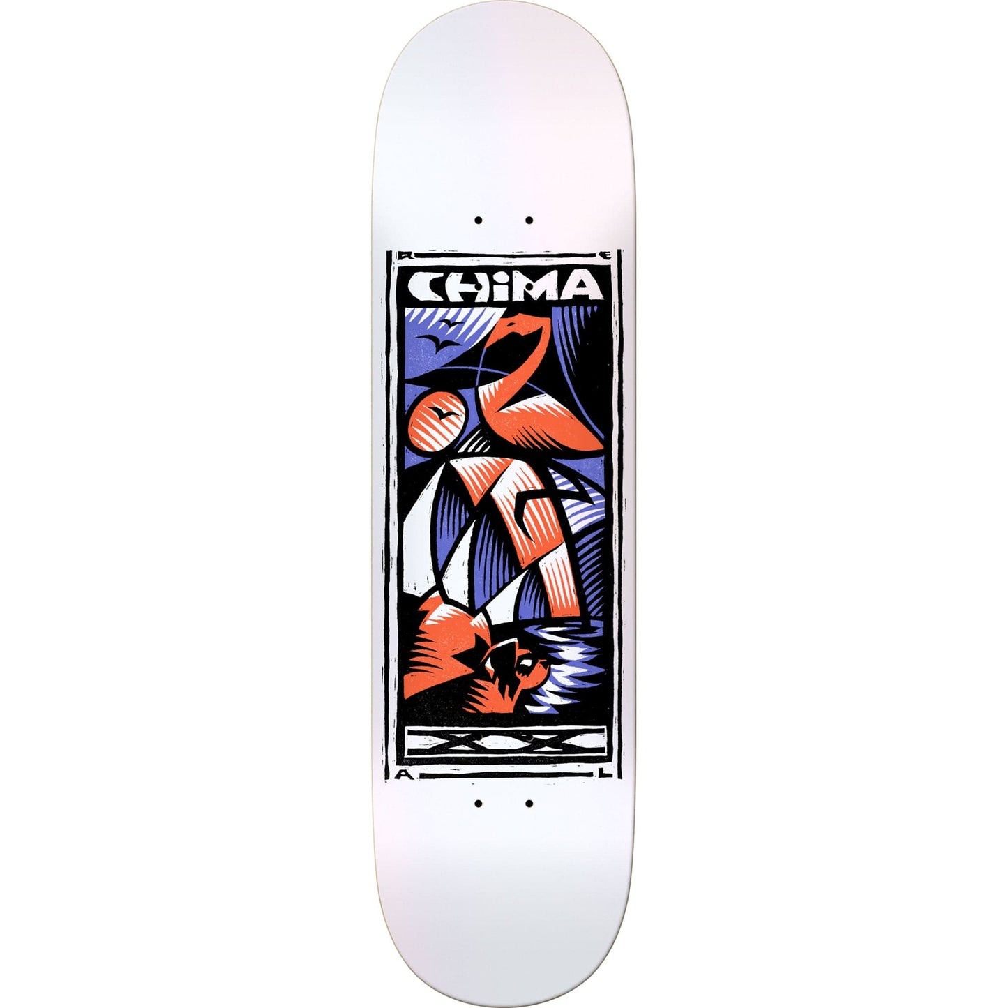 Real Chima 20 Years Skateboard Deck 8.25"