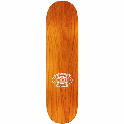 Real DBX Oval Red Foil 8.38" Skateboard Deck