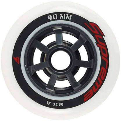 Rollerblade Supreme 90mm/85A Wheels (Pack of 4)